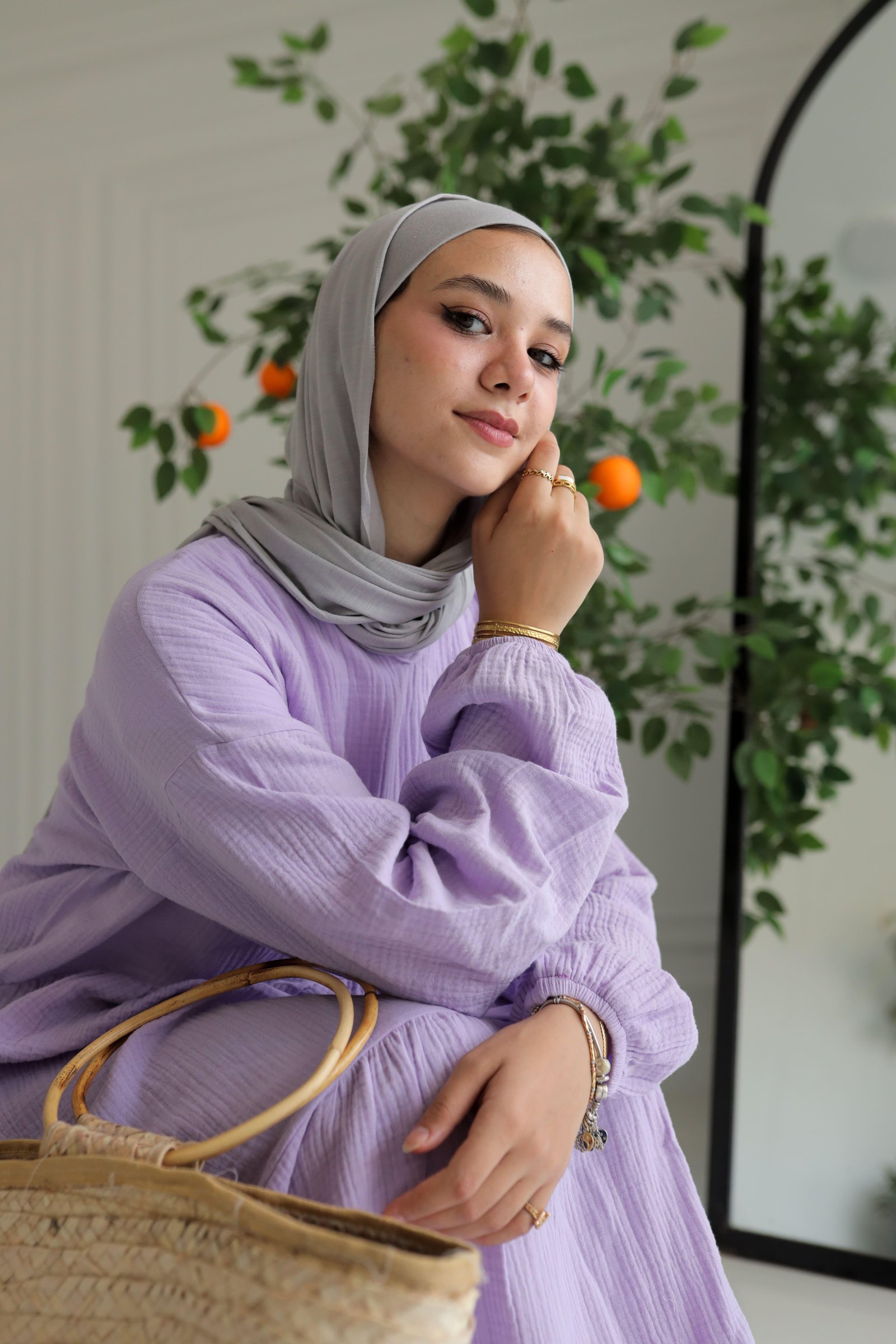 Lavender Sunshine dress