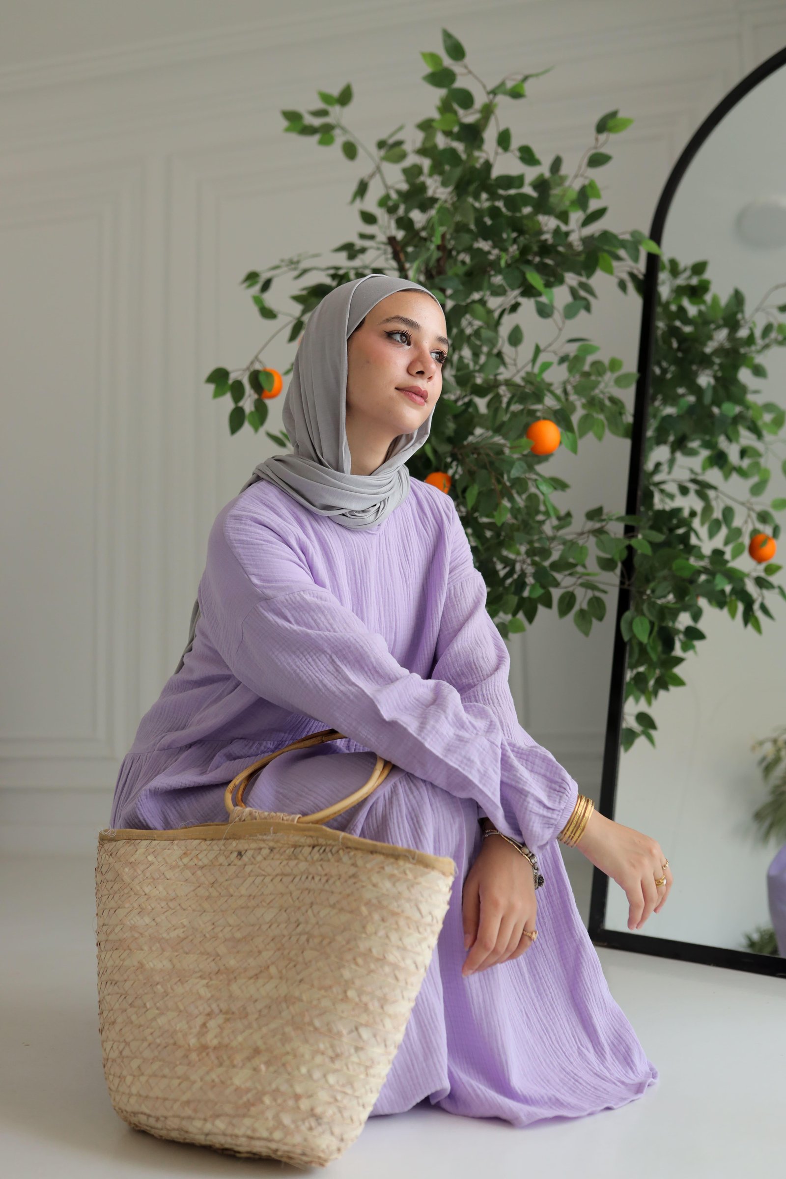 Lavender Sunshine dress