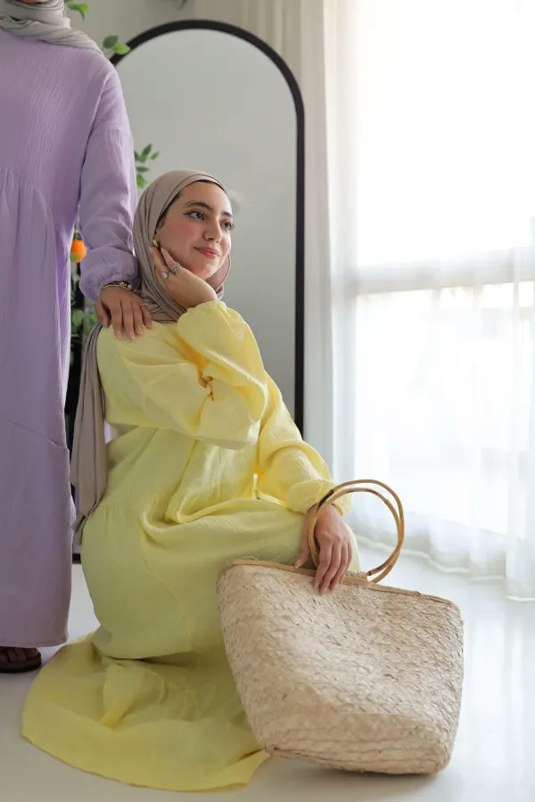 Lavender Sunshine dress