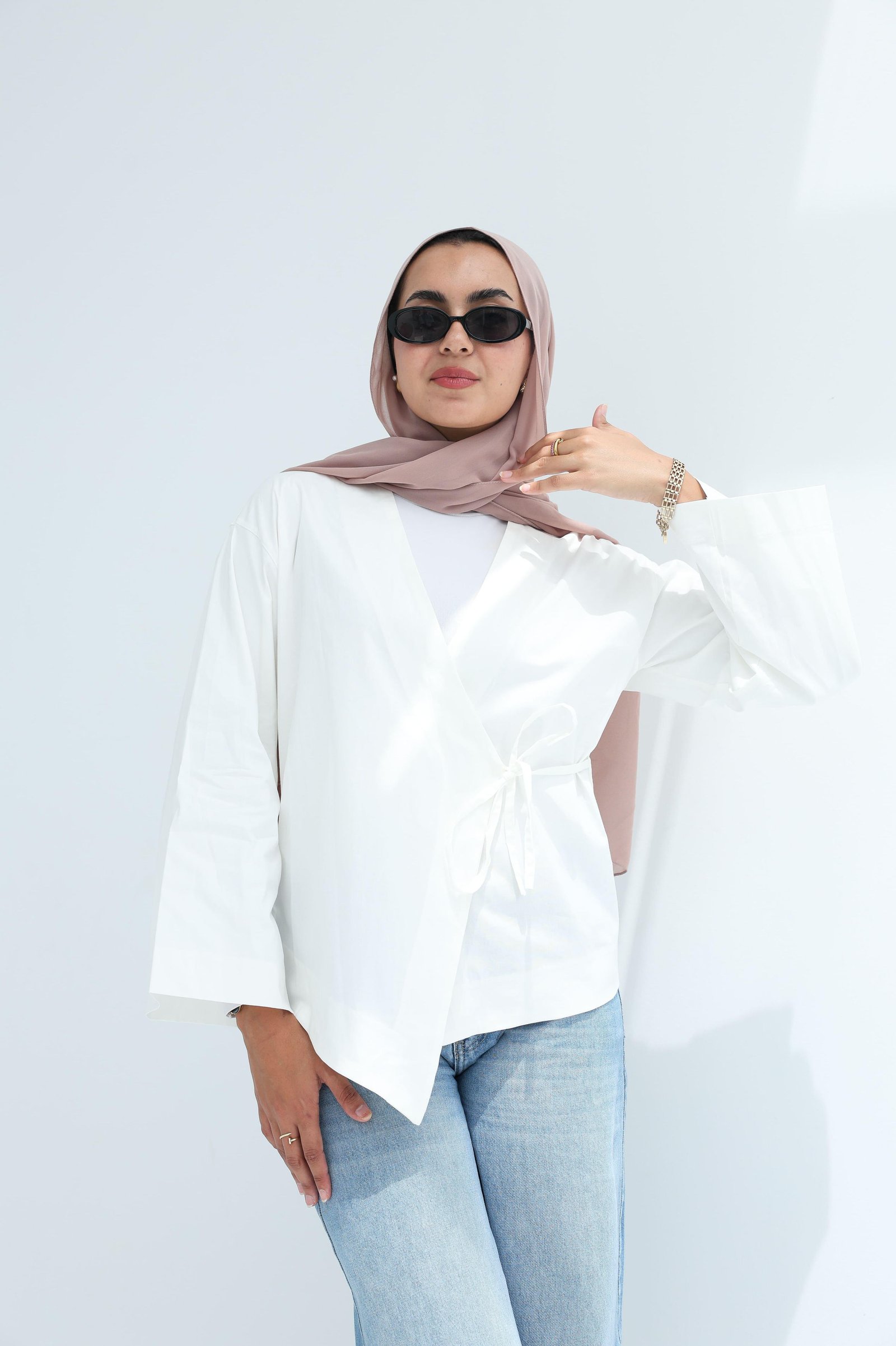 White Bloom Blouse