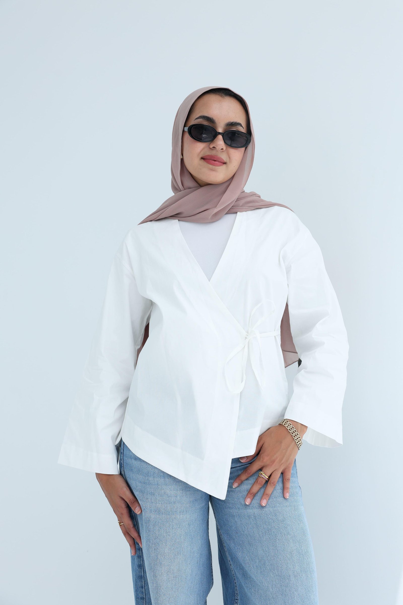 White Bloom Blouse