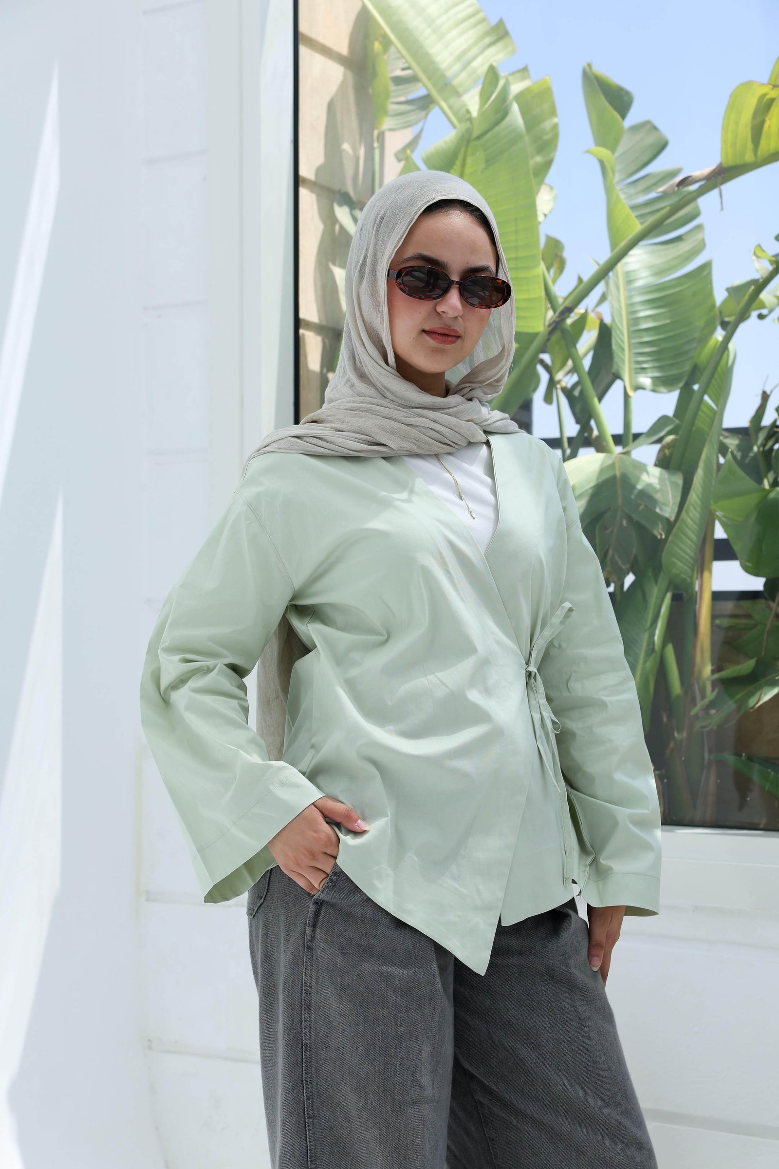 MInt Bloom Blouse