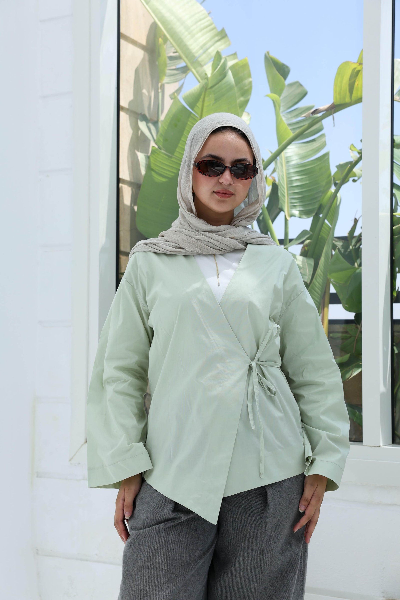 MInt Bloom Blouse