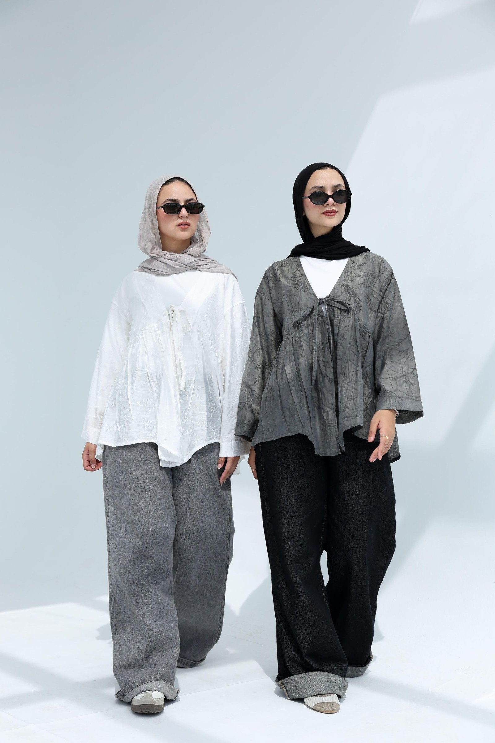 Dark Gray Nova Blouse
