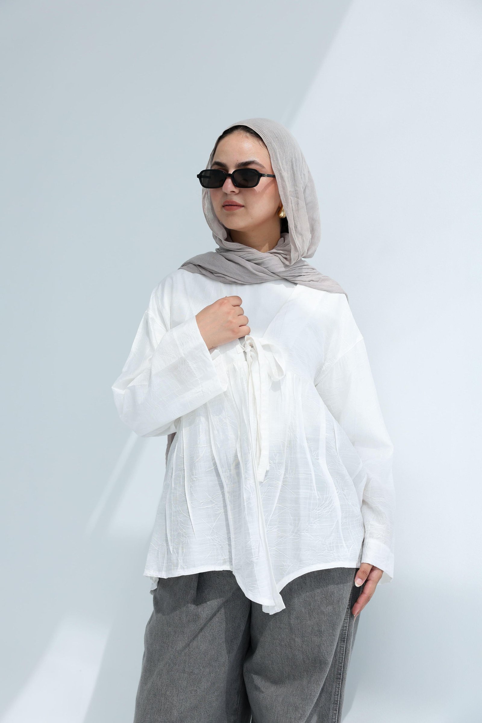 White Nova Blouse