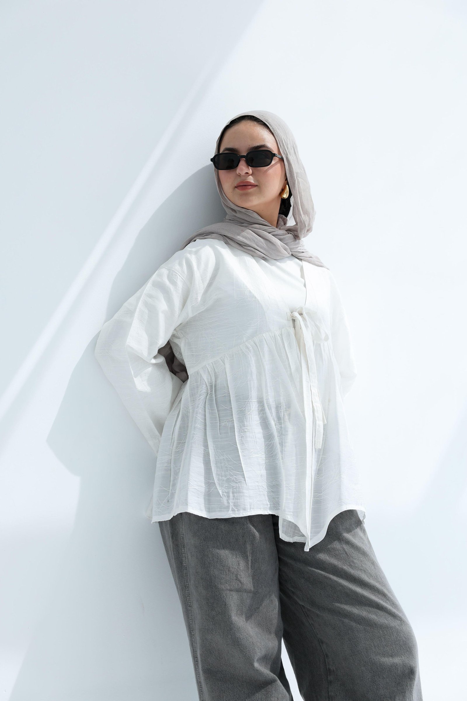 White Nova Blouse