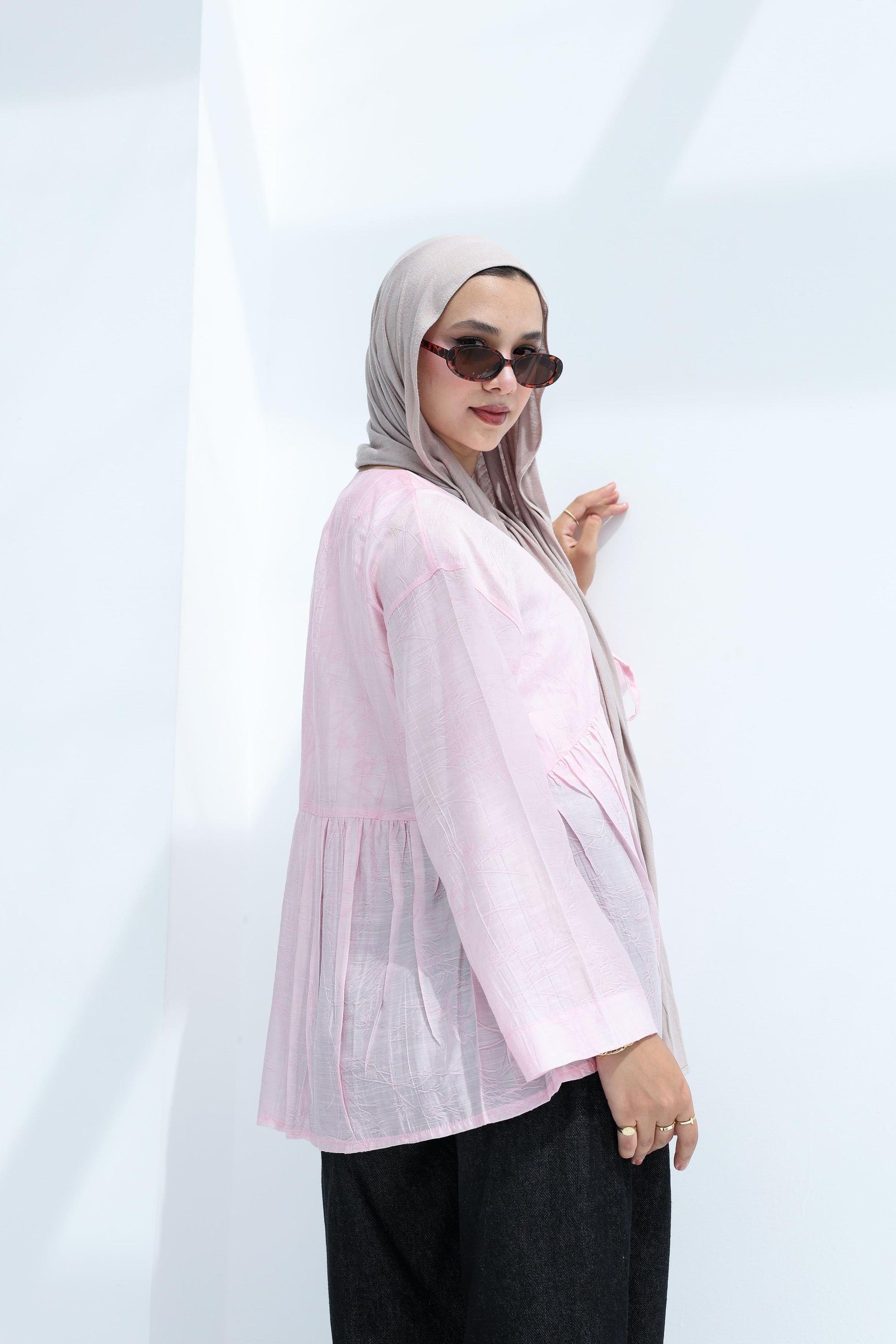 Baby Pink Nova Blouse