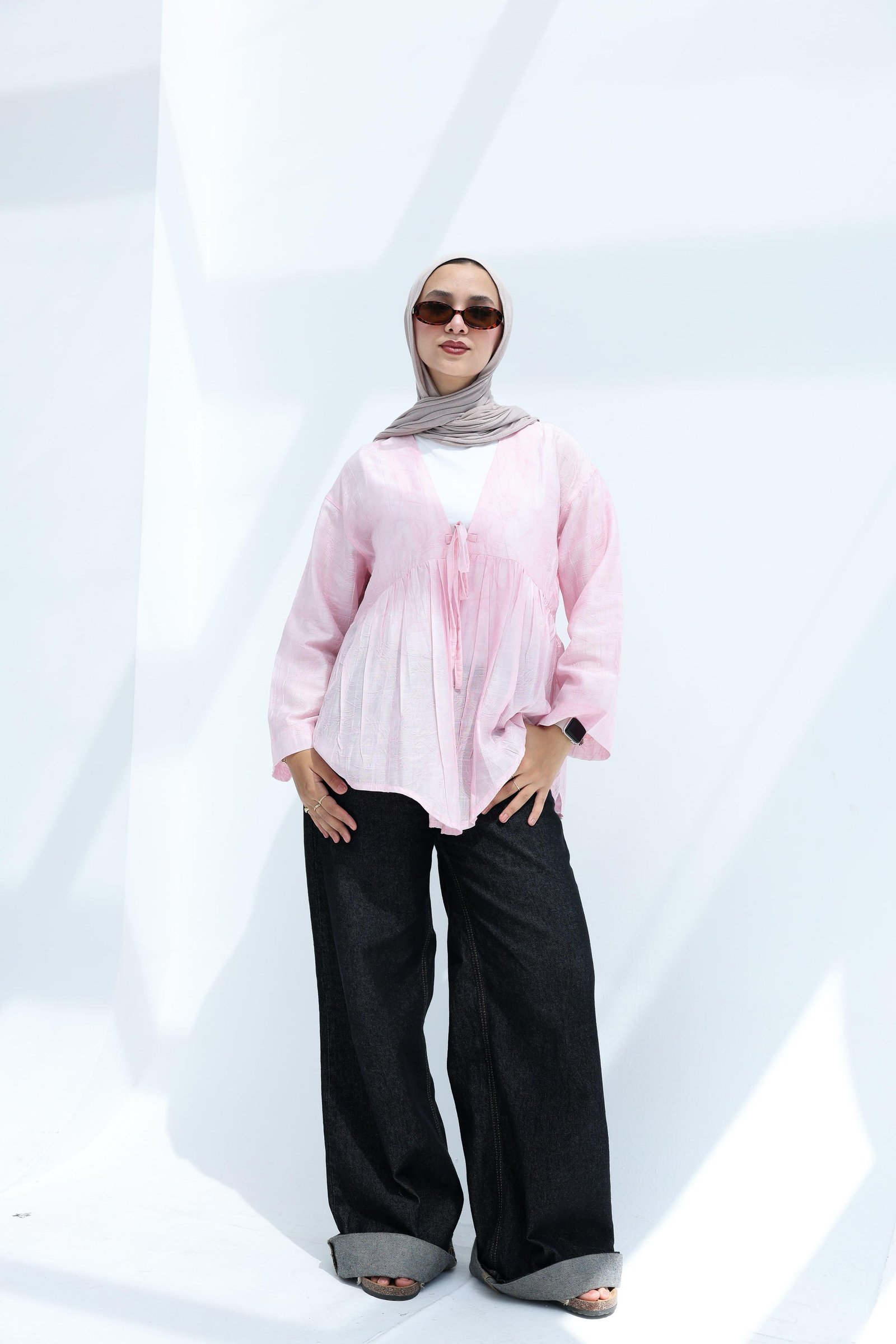 Baby Pink Nova Blouse
