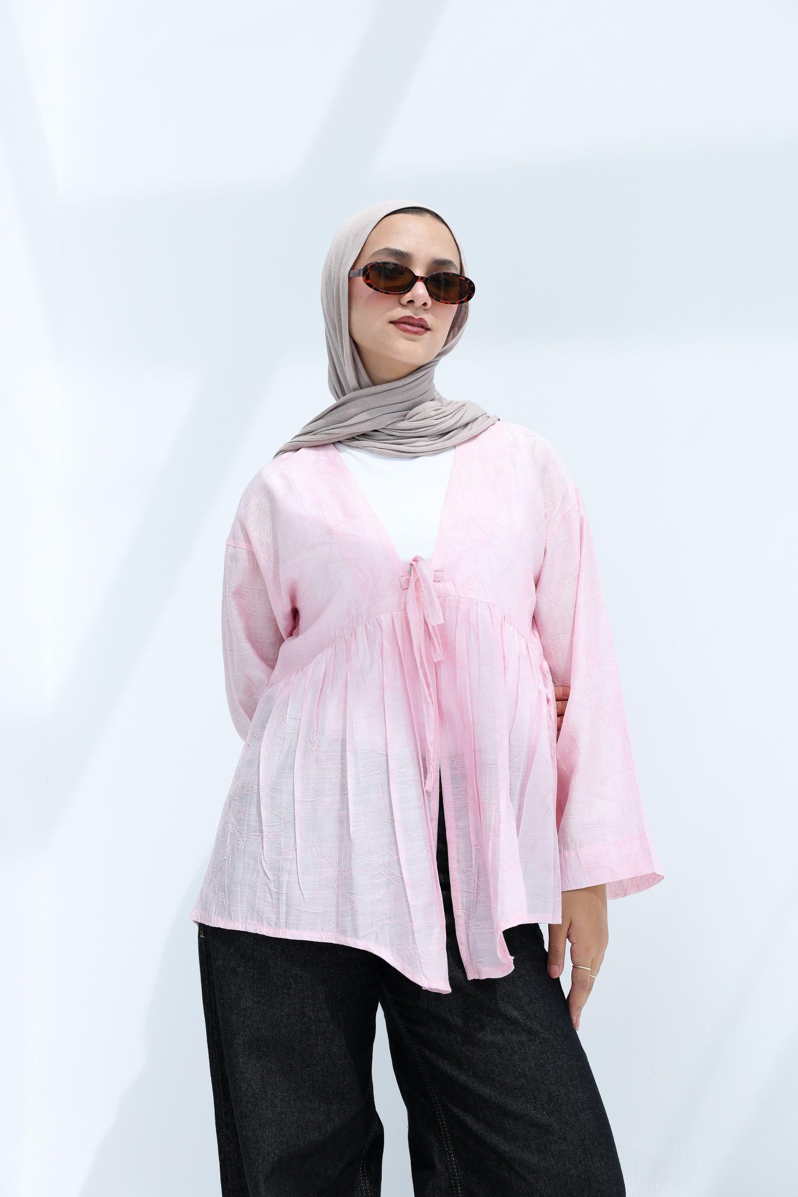 Baby Pink Nova Blouse