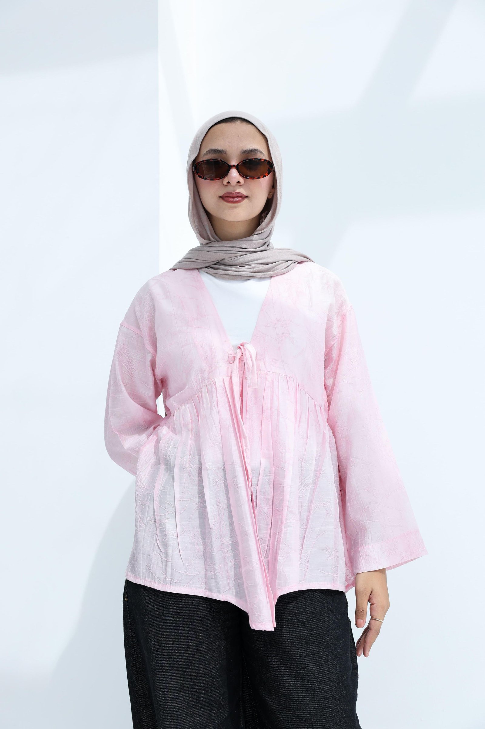 Baby Pink Nova Blouse