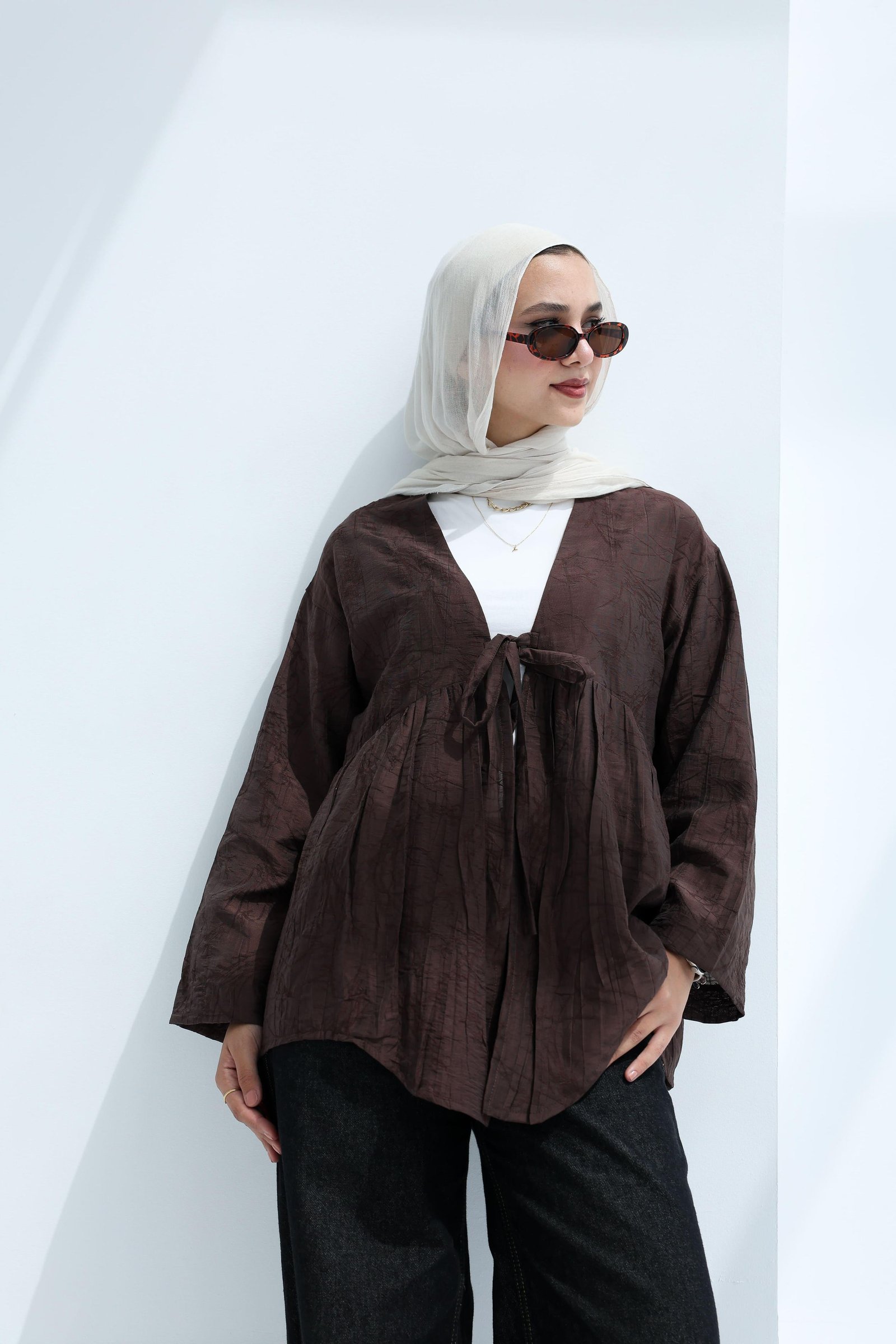 Brown Nova Blouse