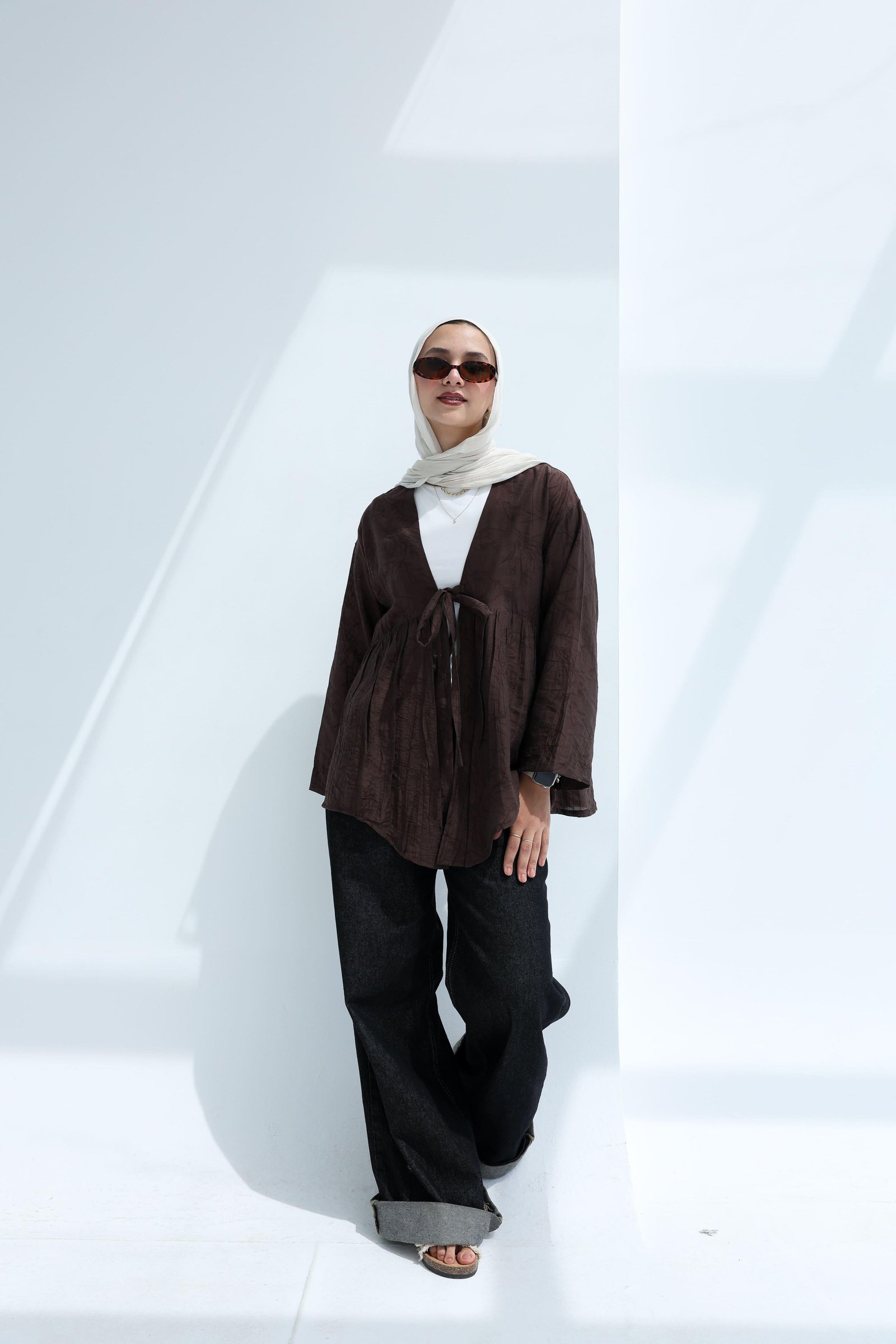 Brown Nova Blouse