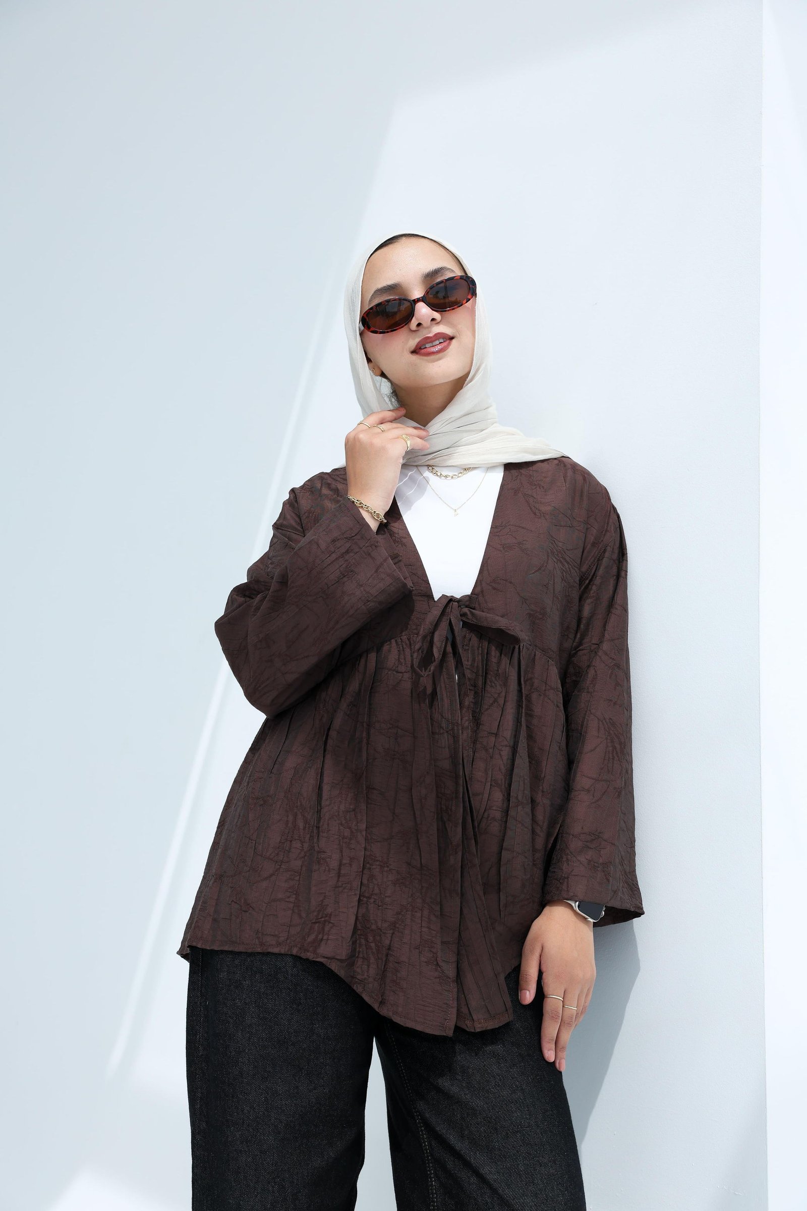 Brown Nova Blouse
