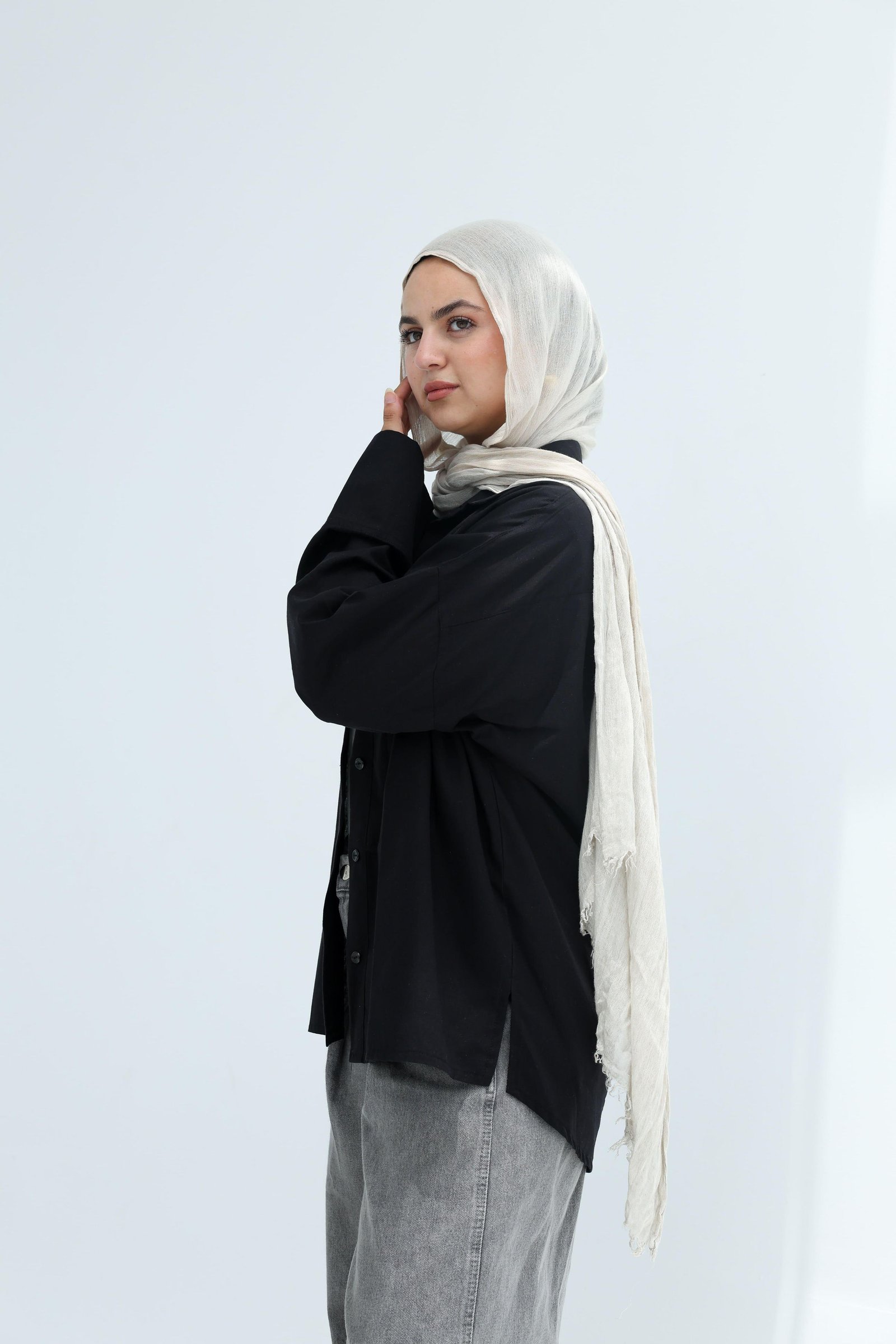 Black Linen Shirt