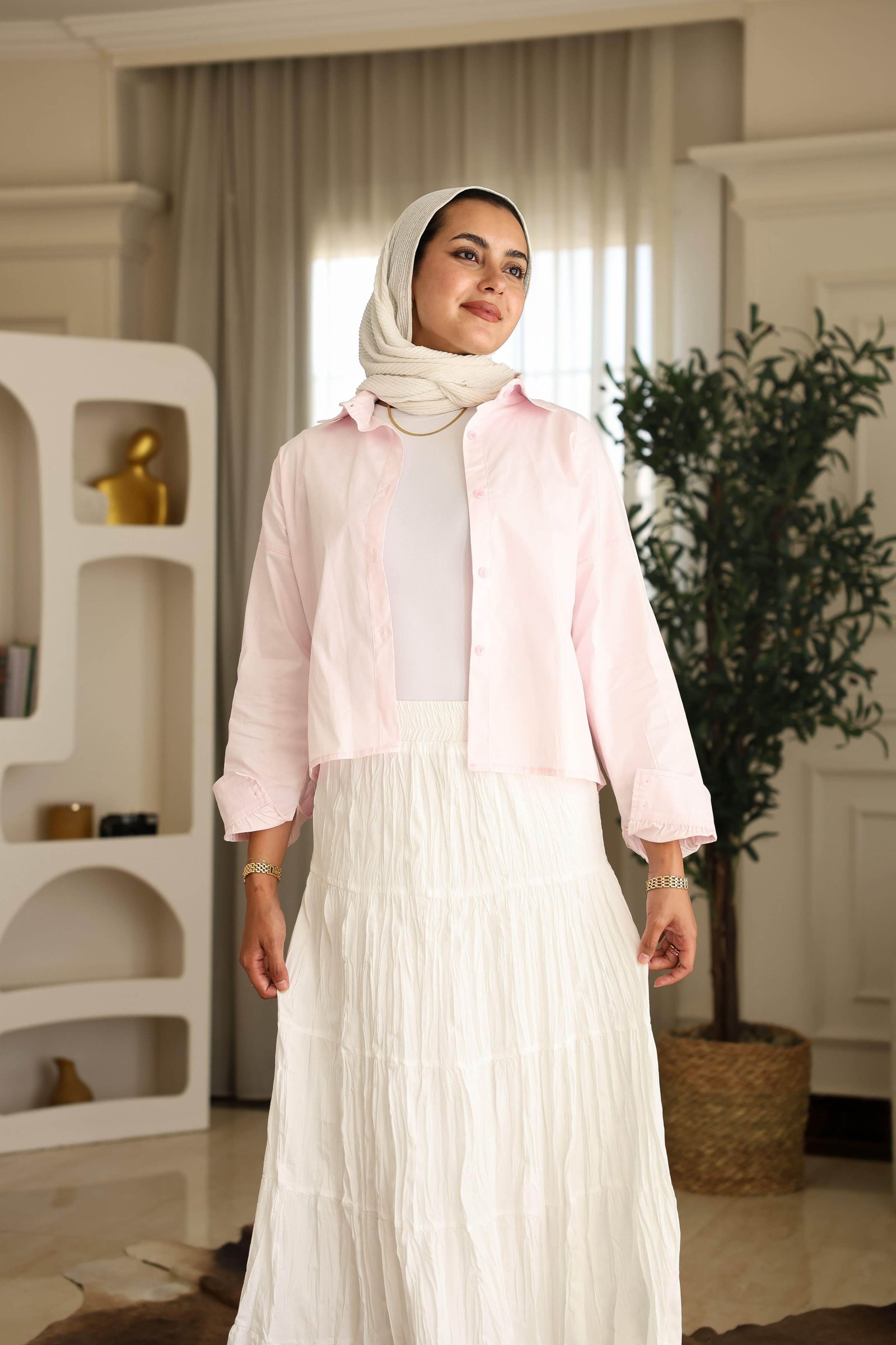 White luna skirt
