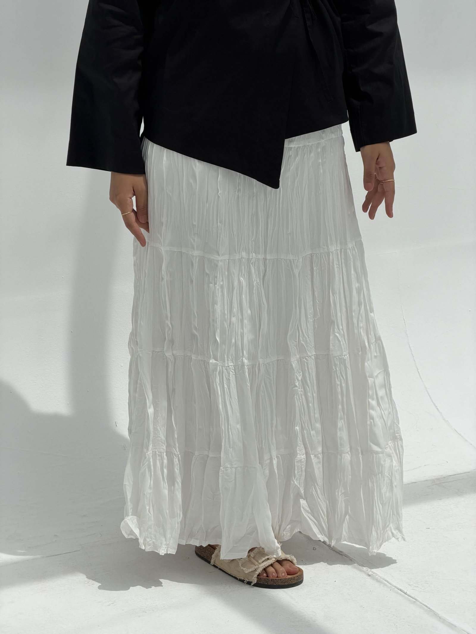 White luna skirt