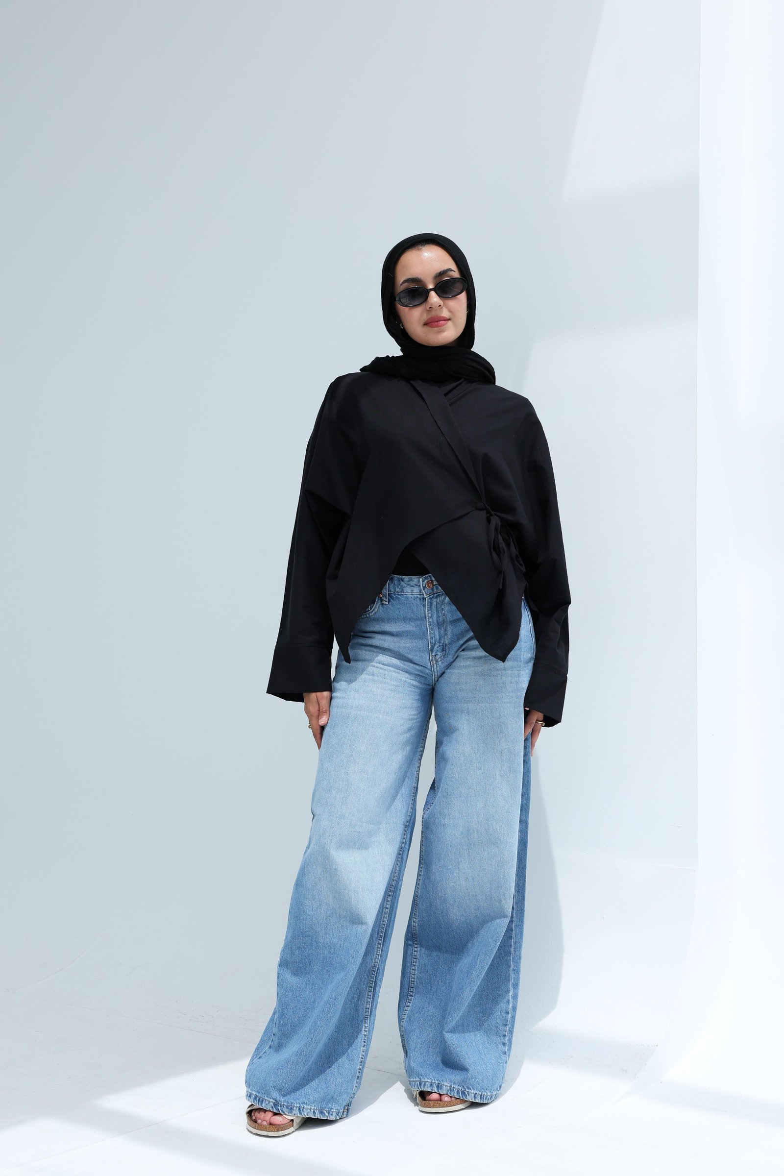 Black Mila blouse