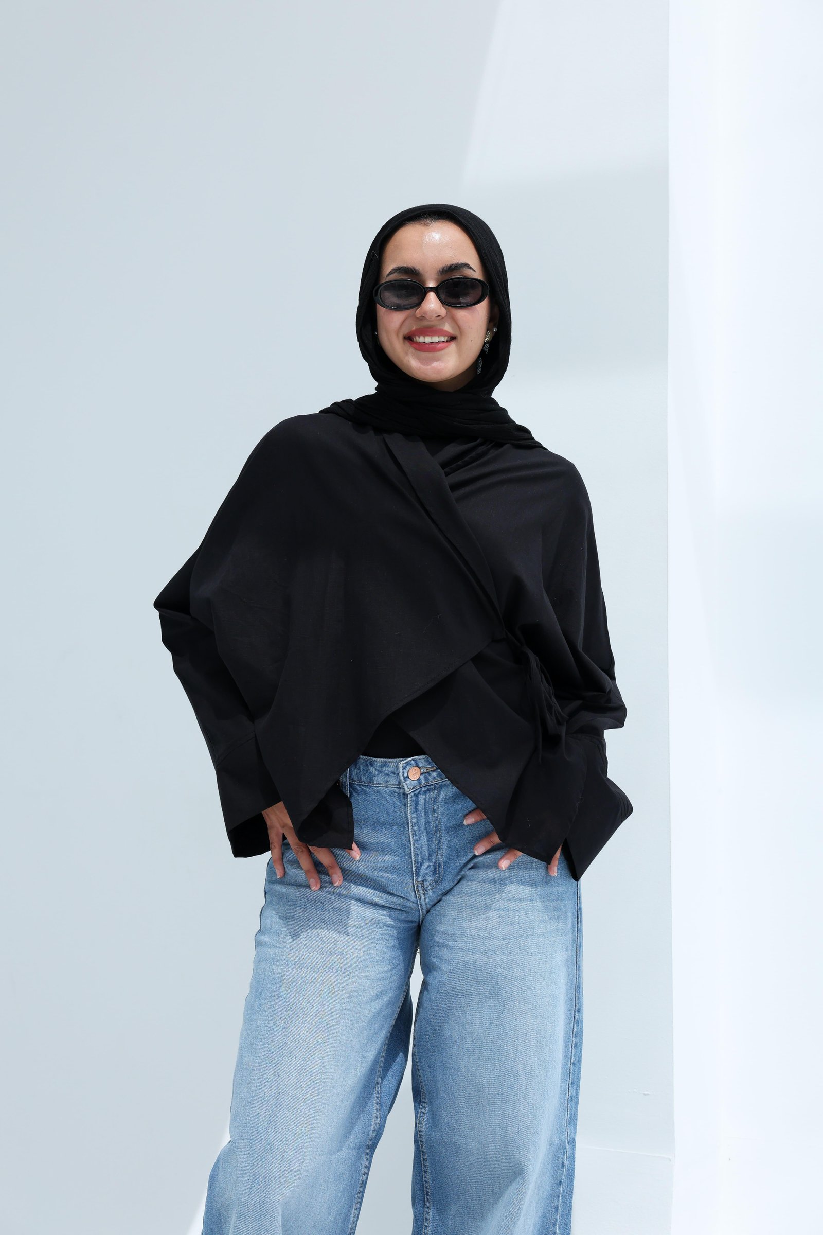 Black Mila blouse