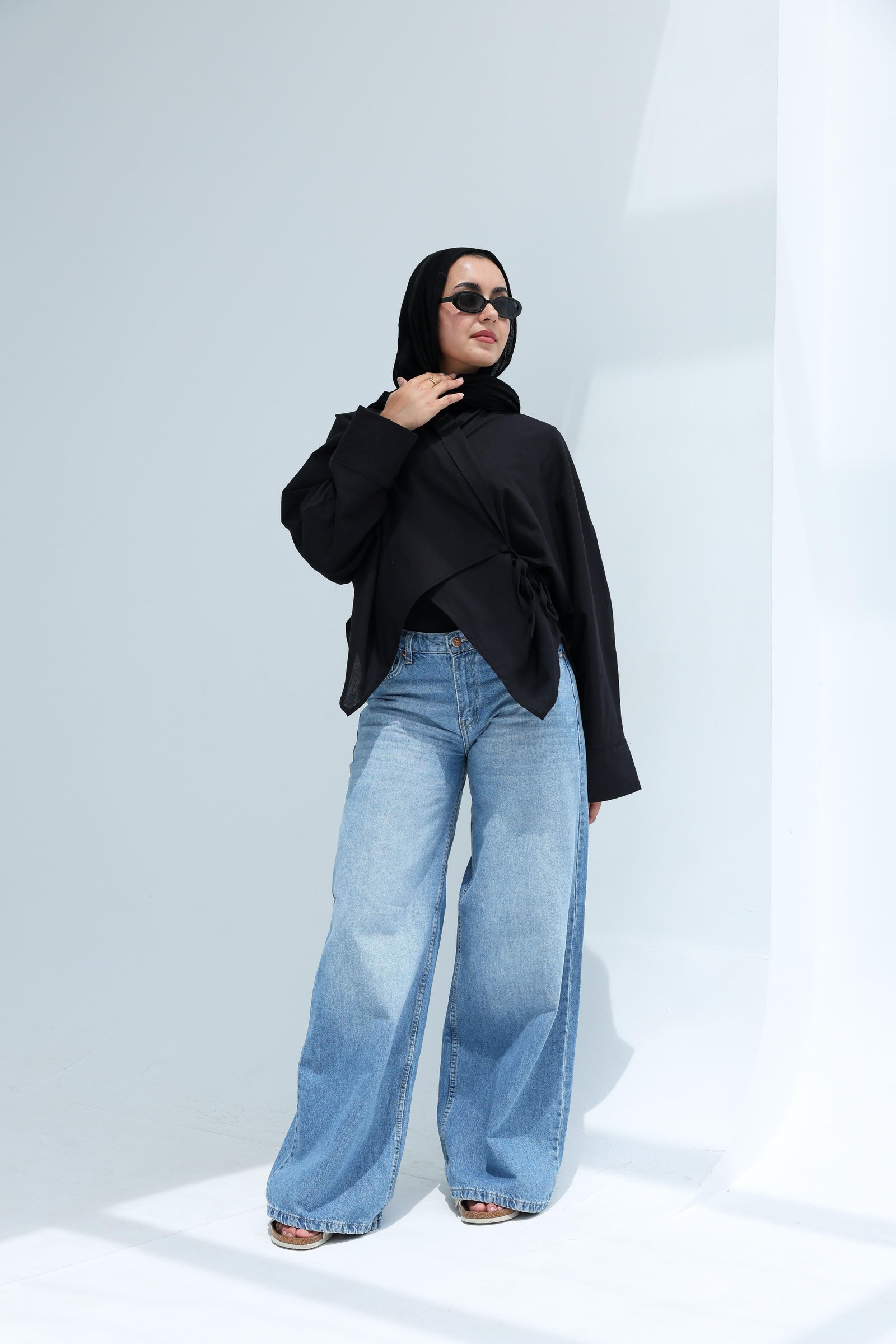 Black Mila blouse